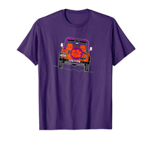 Ladda upp bild till gallerivisning, Funny shirts V-neck Tank top Hoodie sweatshirt usa uk au ca gifts for Orange and Purple Jeep with Tiger Paw T-Shirt 1876486