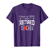 Ladda upp bild till gallerivisning, Funny shirts V-neck Tank top Hoodie sweatshirt usa uk au ca gifts for Teacher Retirement Shirt Gift Apple Retire Class 2018 Tshirt 1970911