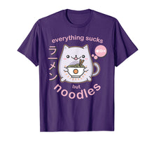 Ladda upp bild till gallerivisning, Funny shirts V-neck Tank top Hoodie sweatshirt usa uk au ca gifts for Pastel Goth Ramen Noodle Cat T Shirt - Anime Kawaii Gift 549445