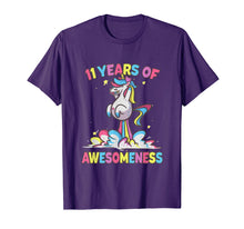 Ladda upp bild till gallerivisning, Funny shirts V-neck Tank top Hoodie sweatshirt usa uk au ca gifts for 11th Birthday Girl Unicorn Shirt Gifts Age 11 Niece Daughter 449114