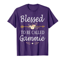 Ladda upp bild till gallerivisning, Funny shirts V-neck Tank top Hoodie sweatshirt usa uk au ca gifts for Blessed To Be Called Gammie Mothers Day Gifts T-Shirt 1675626