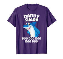 Ladda upp bild till gallerivisning, Daddy Shark Shirt Fathers Day Gift From Wife Son Daughter T-Shirt 204188