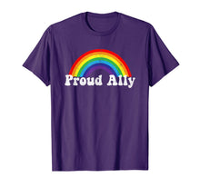 Ladda upp bild till gallerivisning, Proud Ally Pride Shirt Gay LGBT Day Month Parade Rainbow T-Shirt 70755
