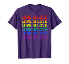 Ladda upp bild till gallerivisning, Love Is Love T-Shirt LGBT Pride Gift 154593