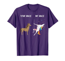 Ladda upp bild till gallerivisning, Your Uncle My Uncle TShirt You Me Dancing Unicorn Shirt 825649