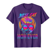 Ladda upp bild till gallerivisning, Funny shirts V-neck Tank top Hoodie sweatshirt usa uk au ca gifts for Vintage 80s Best Cat Mom Ever T-Shirt Funny Mothers Day Gift 292104