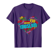 Ladda upp bild till gallerivisning, Eid Gifts Kids Tee Arabic Tshirt Muslim Friend Heart Love 393154