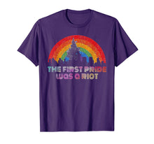 Ladda upp bild till gallerivisning, The First Gay Pride Was a Riot LGBT Tee Shirt 46588