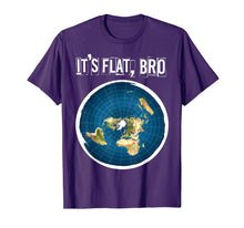 Ladda upp bild till gallerivisning, The Earth Is Flat BRO Flat Earth Believer T-Shirt 1009872