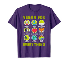Ladda upp bild till gallerivisning, Funny shirts V-neck Tank top Hoodie sweatshirt usa uk au ca gifts for Vegan For Everything Proud Vegan T-shirt 585259