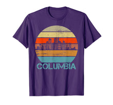 Ladda upp bild till gallerivisning, Funny shirts V-neck Tank top Hoodie sweatshirt usa uk au ca gifts for Columbia City Retro Vintage Skyline Gifts T-Shirt 2869233