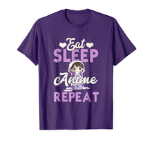 Ladda upp bild till gallerivisning, Funny shirts V-neck Tank top Hoodie sweatshirt usa uk au ca gifts for Eat Sleep Anime Repeat Japanese Manga Lover Cosplay T-Shirt 1996249