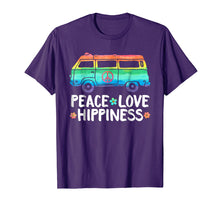 Ladda upp bild till gallerivisning, Funny shirts V-neck Tank top Hoodie sweatshirt usa uk au ca gifts for Funny Peace Love Hippiness Peace Van Hippie Bus Rainbow Tee 489232