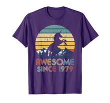 Ladda upp bild till gallerivisning, Funny shirts V-neck Tank top Hoodie sweatshirt usa uk au ca gifts for 40th Birthday Unicorn Awesome Since 1979 40 Years Old TShirt 415407