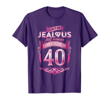 Ladda upp bild till gallerivisning, Funny shirts V-neck Tank top Hoodie sweatshirt usa uk au ca gifts for Don't Be Jealous 40, Womens 40th Birthday T-shirt 2899628
