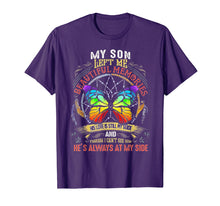 Ladda upp bild till gallerivisning, Funny shirts V-neck Tank top Hoodie sweatshirt usa uk au ca gifts for My Son Left Me Beautiful Memories T-Shirt Family Matching 4250024