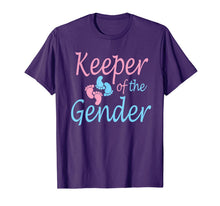 Ladda upp bild till gallerivisning, Cute Keeper of Gender shirt - baby reveal party gift idea 119140