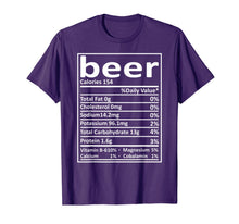 Ladda upp bild till gallerivisning, Funny shirts V-neck Tank top Hoodie sweatshirt usa uk au ca gifts for Beer Nutrition Thanksgiving Costume Food Facts Xmas Gifts T-Shirt 635134