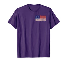 Ladda upp bild till gallerivisning, Distressed Betsy Ross Flag t-shirt T-Shirt 138509