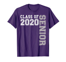 Ladda upp bild till gallerivisning, Senior 2020 Class of 20 ~ Cute High School Graduation Gift T-Shirt 361029