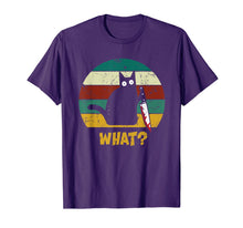 Ladda upp bild till gallerivisning, WHAT Murderous Cat With Knife Vintage Halloween Gifts 2019 T-Shirt 249866