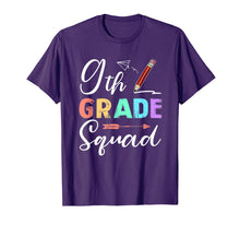 Ladda upp bild till gallerivisning, 9th Grade Squad Teachers Kids Back To School Gifts T-Shirt 115246