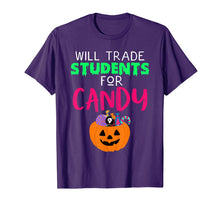 Ladda upp bild till gallerivisning, Funny Halloween Candy Gift For Teachers T-Shirt 351600