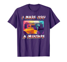 Ladda upp bild till gallerivisning, Cassette Vintage Costume Retro 80s 90s I Made You A MixTape T-Shirt 173018