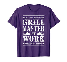 Ladda upp bild till gallerivisning, Grill Master Barbecue BBQ Smoker Grillin Dad Grandpa Gifts TShirt875697