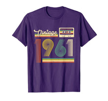 Ladda upp bild till gallerivisning, 59th Birthday Gifts Cassette Vintage 1961 59 Years Old T-Shirt-941376