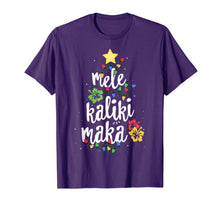 Ladda upp bild till gallerivisning, Mele Kalikimaka Shirt For Women Hawaiian Hawaii Christmas T-Shirt-164439