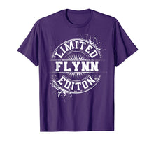 Ladda upp bild till gallerivisning, FLYNN Funny Surname Family Tree Birthday Reunion Gift Idea T-Shirt-3145488