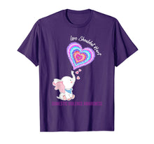 Ladda upp bild till gallerivisning, Domestic Violence Awareness Gifts Love Shouldn't Hurt Ribbon T-Shirt 1153295