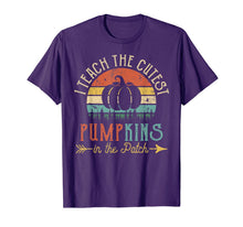 Ladda upp bild till gallerivisning, I Teach The Cutest Pumpkins In The Patch Halloween Costumes T-Shirt 298747