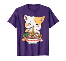 Ladda upp bild till gallerivisning, Kawaii Neko Ramen Cute Ramen Cat Japanese Noodle Funny Anime TShirt280292
