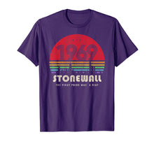 Ladda upp bild till gallerivisning, Pride Shirt 50th Anniversary Stonewall 1969 Was A Riot LGBTQ T-Shirt 425059