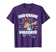 Ladda upp bild till gallerivisning, Dabbing Boy 3rd Grade Unlocked Student Back To School T-Shirt 698333