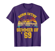 Ladda upp bild till gallerivisning, Vintage 50th Birthday Summer Of 69 Shirt 1969 Birthday Gifts T-Shirt 220844