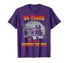 Ladda upp bild till gallerivisning, 34th Wedding Anniversary Gifts For Her/Him. Halloween Shirts T-Shirt 966751