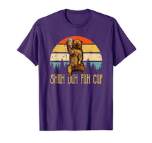 Ladda upp bild till gallerivisning, Vintage Funny Bear Drinking Beer Shirt - Shuh Duh Fuh Cup T-Shirt 241524