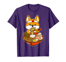 Ladda upp bild till gallerivisning, Kawaii Japanese Anime Shiba Inu Ramen T-Shirt 335094