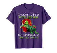 Ladda upp bild till gallerivisning, Funny shirts V-neck Tank top Hoodie sweatshirt usa uk au ca gifts for Tee Christmas Grinch-Xmas funny quotes T-Shirt 420478