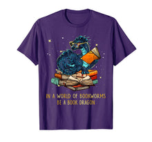 Ladda upp bild till gallerivisning, Funny Reading Gift Book Dragon Books Nerds - Dragon Lovers T-Shirt-383493