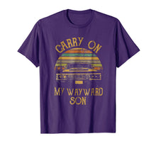 Ladda upp bild till gallerivisning, Carry on my Wayward Son TShirt - Vintage Tee Shirt Gift 91269