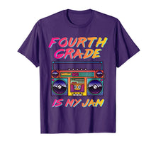 Ladda upp bild till gallerivisning, Fourth Grade Teacher Retro 80's 90's Back To School T-Shirt 322884
