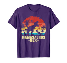 Ladda upp bild till gallerivisning, Womens Mamasaurus Dinosaur Rex Mom Gift T-Shirt-437039
