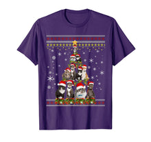 Ladda upp bild till gallerivisning, Funny Christmas Tree Cats Merry Christmas Ugly Sweater Gifts T-Shirt-3127700