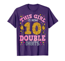 Ladda upp bild till gallerivisning, It's My 10th Birthday | This Girl Is Now 10 Years Old T-Shirt-172898