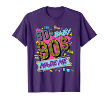 Ladda upp bild till gallerivisning, Vintage 1980s 80's Baby 1990s 90's Made Me Retro Nostalgia T-Shirt 84562