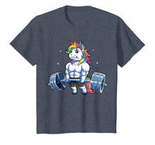 Ladda upp bild till gallerivisning, Unicorn Weightlifting T shirt Deadlift Fitness Gym Women Tee